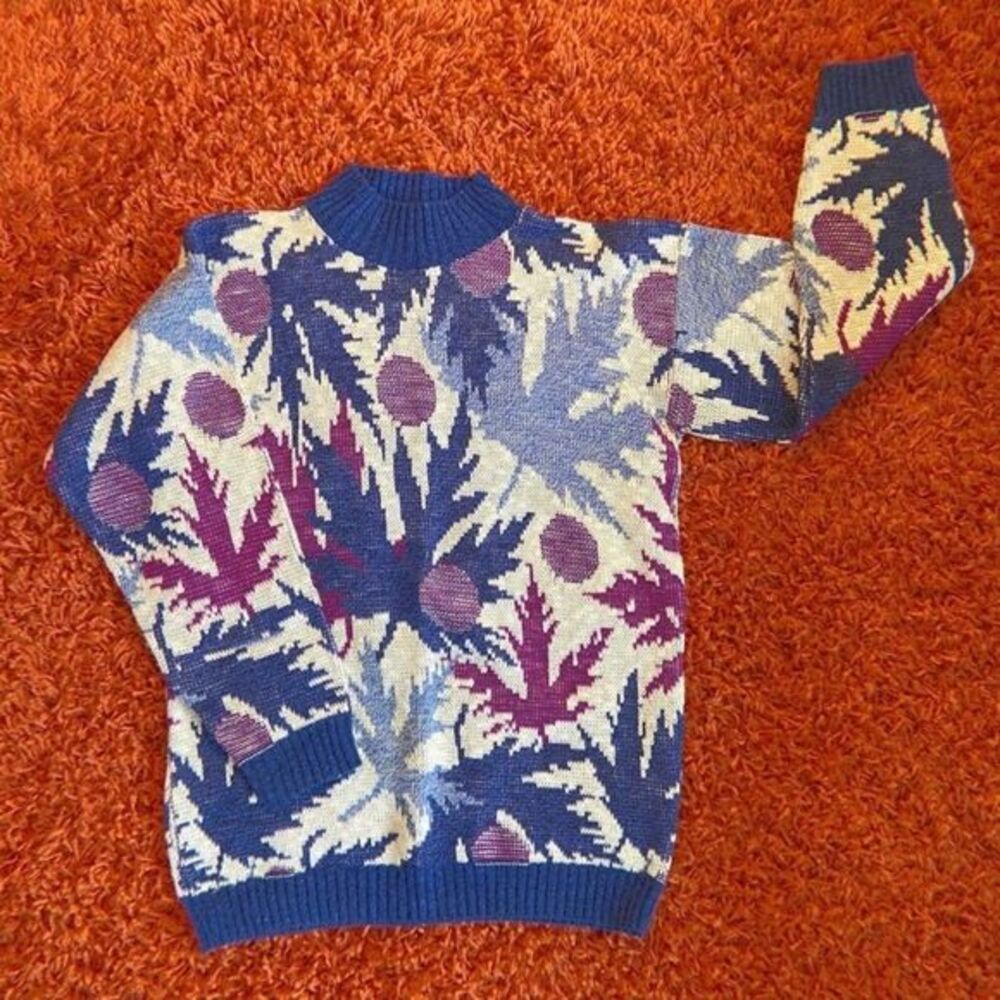 Vintage Kenneth Too mock neck sweater
